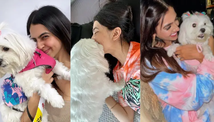Kashika Kapoor | See these 3 pawfect pictures of actress Kashika Kapoor and her dog Gucci that will make you go crazy over their cuteness