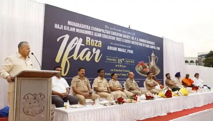 Pune Jt CP Sandeep Karnik | 'Roza Iftar should be a platform of brotherhood' - Pune Joint Commissioner of Police Sandeep Karnik