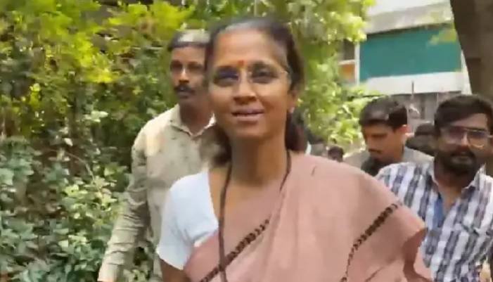 MP Supriya Sule | supriya sule said other options should be explored without cutting a single tree on the vetal hill