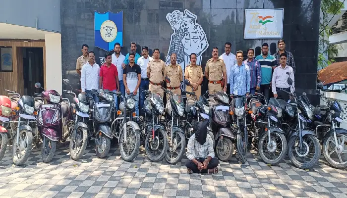 Pune Crime News | 14 cases of vehicle theft solved by hadapsar police accused arrested and goods worth rs 10 lakh seized