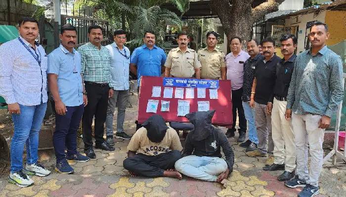 Pune Crime News | Pune Wanwadi police arrested two men from Gangakhed (Dist. Parbhani) who were stealing money from women in a private passenger bus crime news