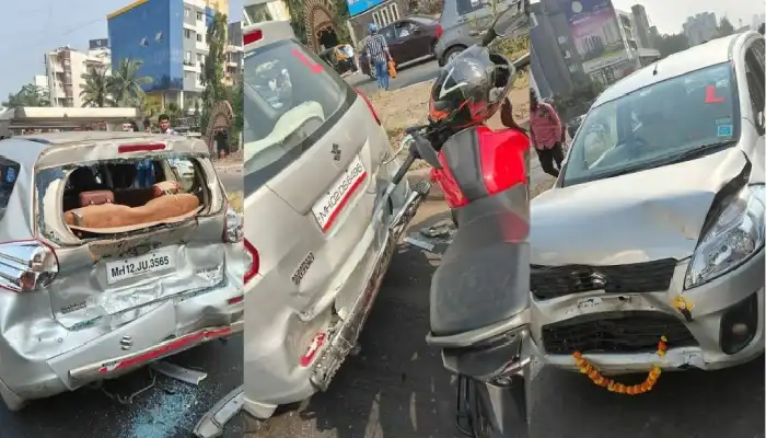 Pune Accident News | पुणे के नवले ब्रिज के पास फिर भीषण हादसा, ट्रक की टक्कर में बाइक सवार की मौत