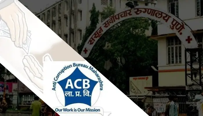 Pune ACB Trap News | रिश्वत लेते ससून हॉस्पिटल का कर्मचारी एंटी क्रप्शन के जाल में फंसा