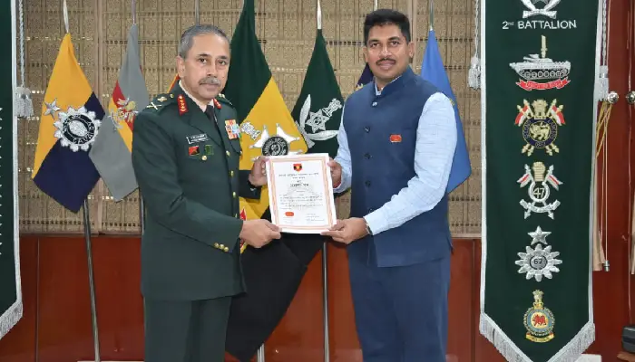 Punit Balan Group (PBG) | भारतीय सेना के मध्य कमान द्वारा पुनीत बालन सम्मानित