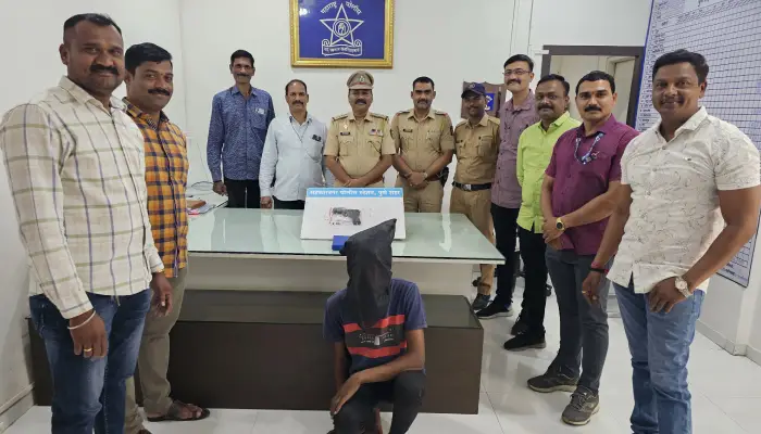 Pune Sahakar Nagar Police | पिस्तौल रखने वाले शातिर अपराधी को सहकारनगर पुलिस ने किया गिरफ्तार, पिस्तौल व कारतूस जब्त