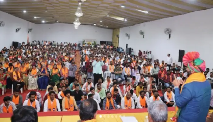 Murlidhar Mohol In MNS Melava | पुणे शहर की पूरी मनसे महायुति के भाजपा के उम्मीदवार मुरलीधर मोहोल के प्रचार में सक्रिय